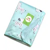 2024 New baby blanket printed and thickened double warm baby blanket short wool blanket 102*76cm 4