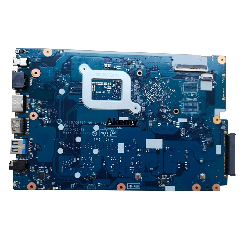 Для lenovo Ideapad 100-15IBD Материнская плата ноутбука 5B20K25458 SR23Y I5-5200U CG410/CG510 NM-A681
