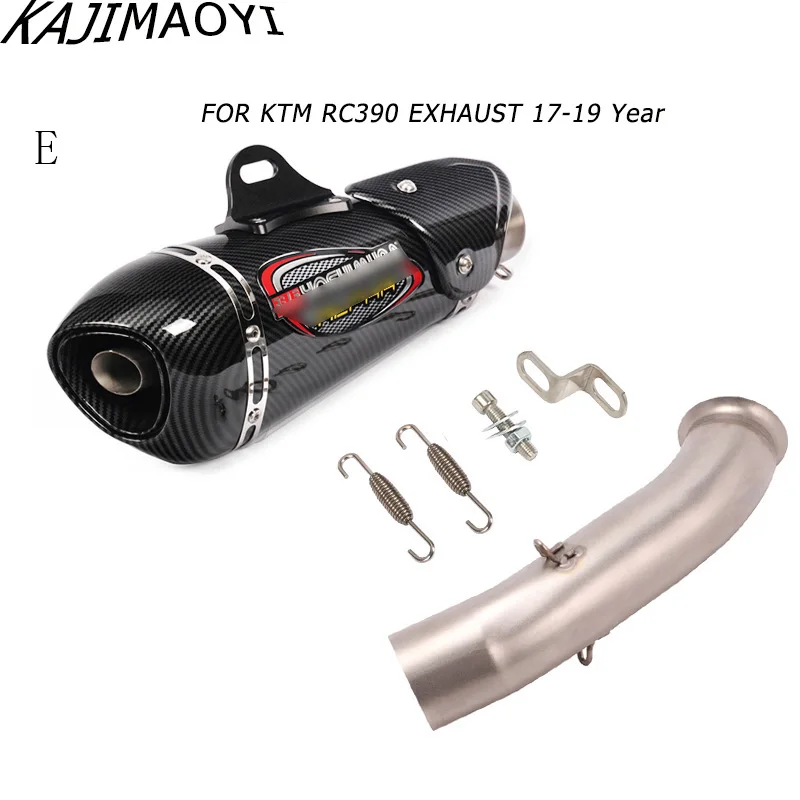 KAJIMAOYI для KTM DUKE 390 RC390 DUKE 125 RC 390 DUKE 250 RC125 мотоцикл выхлопной трубы и Соединительная труба полный Системы
