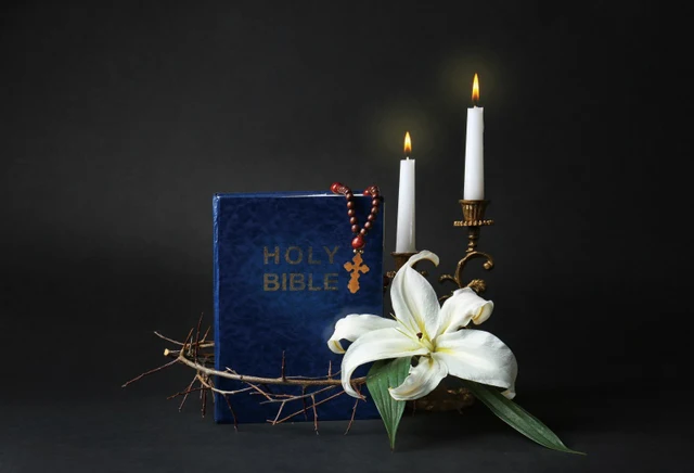 Laeacco Christian Holy Bible Baptism Ceremony Church Party Decor Portrait Photography Background Photo Backdrop For Photo Studio NBK39413