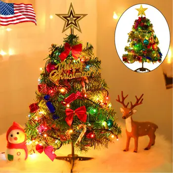 

50CM Christmas Tree arbol de navidad New Year's Christmas Tree Tree adornos de navidad Desktop Mini Christmas Decor