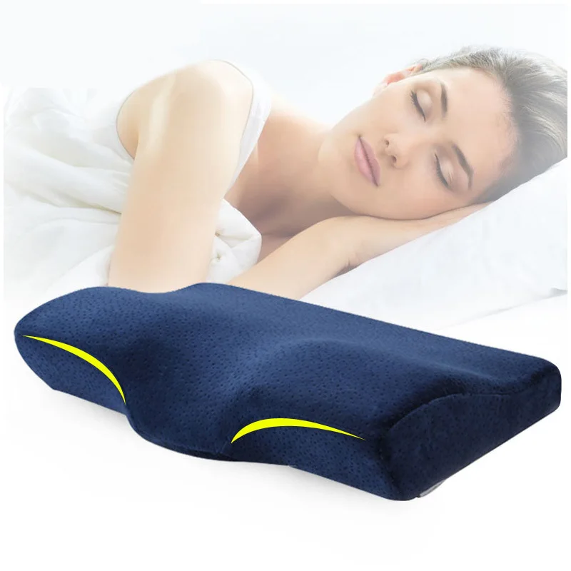 Butterfly Shaped Memory Foam Bedding Pillow Relax Neck Protection Orthopedic Slow Rebound Cervical For Health Care pillow