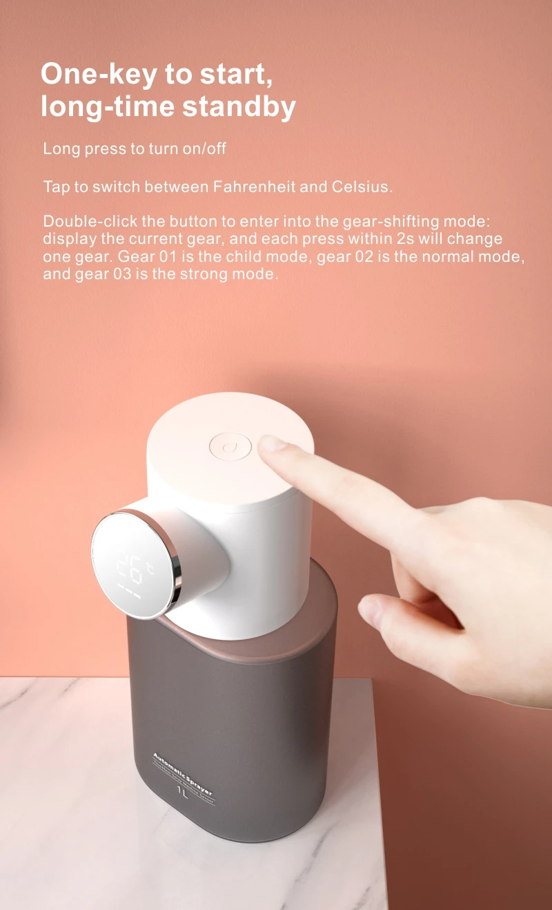 Xiaomi Soap Dispenser Desktop Automatic Infrared Induction Alcohol
