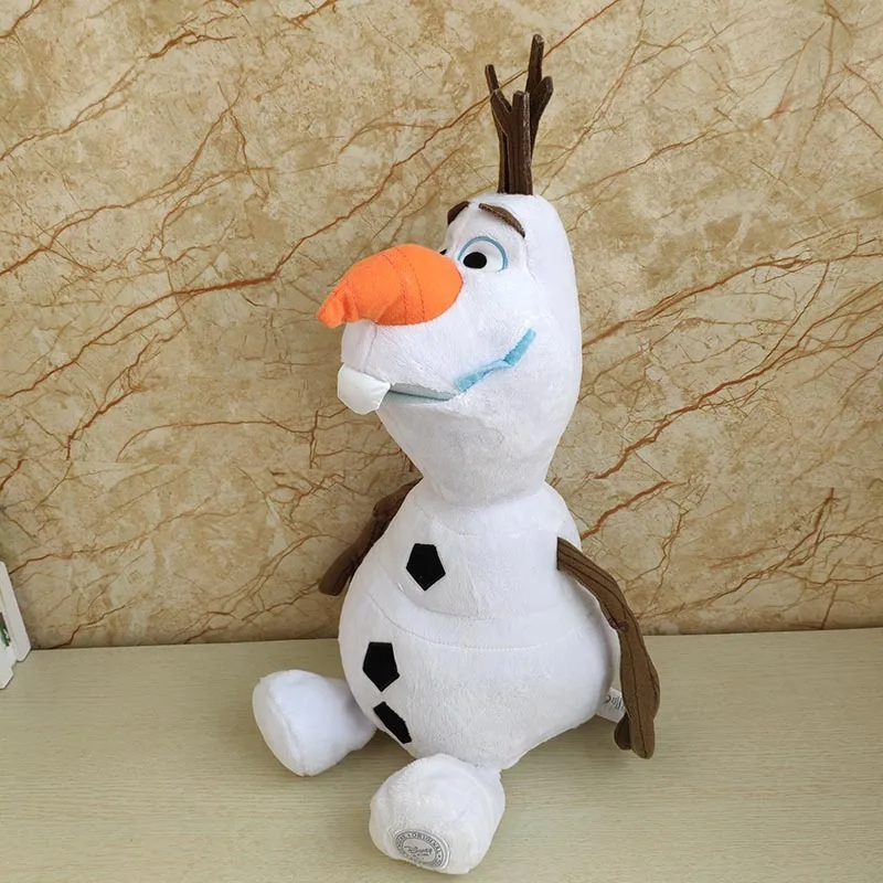 Disney Frozen 2 23 см/30 см/50 см Снеговик Плюшевые игрушки в виде Олафа Мягкие плюшевые куклы Kawaii мягкие животные для детей рождественские подарки - Цвет: 50cm Olaf