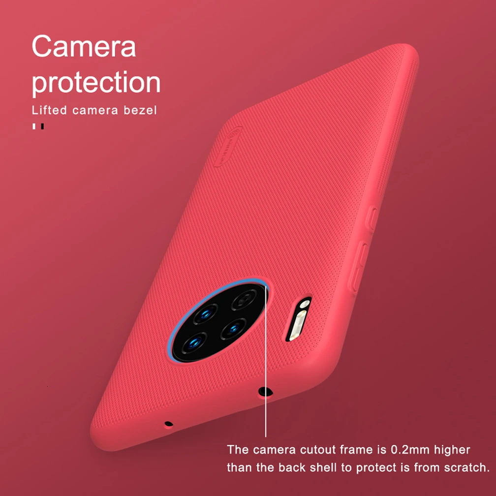 For Huawei Mate 30 Case NILLKIN Fitted Cases For Huawei Mate 30 Pro High Quality Super Frosted Shield For Huawei Mate 30 Pro 5G