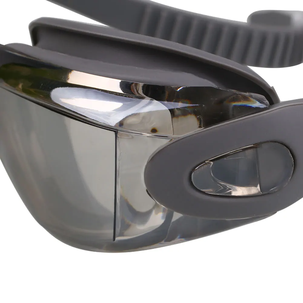 Мужские профессиональные плавательные очки для близоруких очки для плавания противотуманные УФ очки