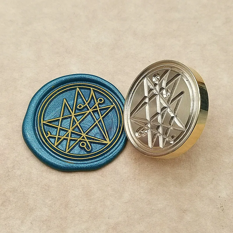 Das Buchder Toten Dict-H-S Stempel Necronomicon Zeichen Feuer Farbe Sieg-Film Stempel Magie