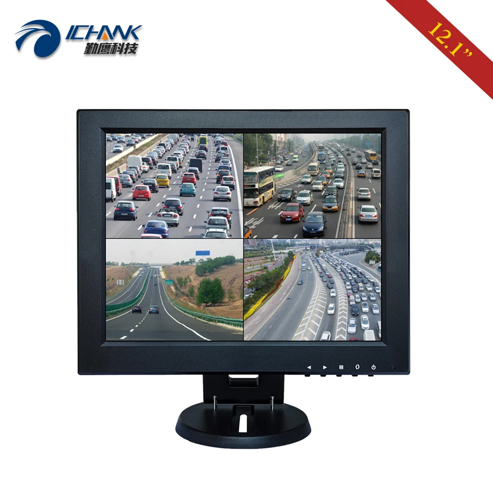 ZB120JN-B4V2/12 "дюймов 1024x768 HD Четыре BNC VGA сплит-экрана дистанционное управление