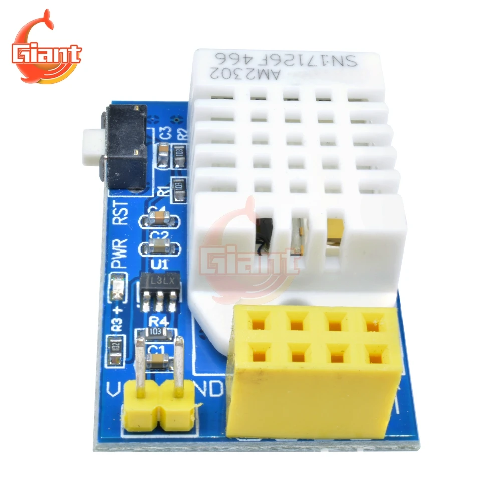 DHT22 AM2302 Цифровой Датчик температуры и влажности Wifi модуль ESP8266 ESP-01 ESP-01S ESP01S 3,3 V-5,5 V Замена SHT11 SHT15