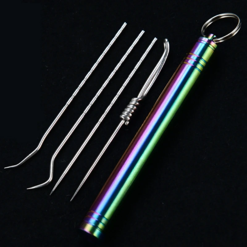 

Durable Stainless Steel Portable Rustproof Stand For Toothpick Outdoor Household Travel Seal Storage Container Box Holder Case