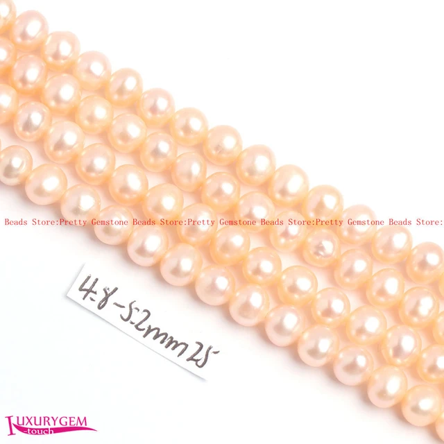 Half Pearls, 2-8 mm, Pink, 140 pc