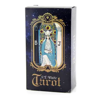 

78pcs/set Tarot Cards English Version Game Cards Deck Playing Game Board Exquisite Printing Tarot Deck Board Family Party Game
