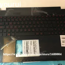 Yourui Упор для рук и Клавиатура США чехол Упор для рук для ASUS GL752 серии GL752 GL752VL GL752VW GL752VWM чехол+ клавиатура