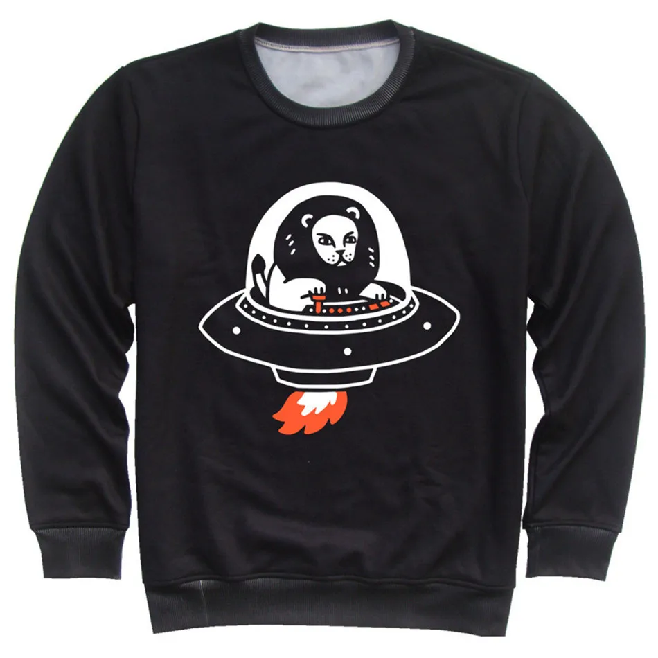 Children Cute Animal Cat Unicorn UFO Skull Red Heart Ninja Print Sweatshirts Kids 3D Hoodies Spring Boys Girl Pullover Tops