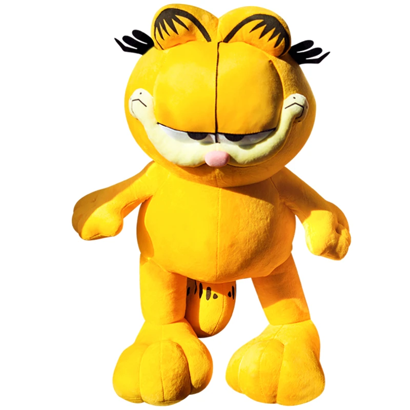 Peluches De Personnages De Dessin Anime Garfield Chats Poupees De Haute Qualite Cadeau D Anniversaire Pour Enfant Et Bebe 35 50 80cm Aliexpress