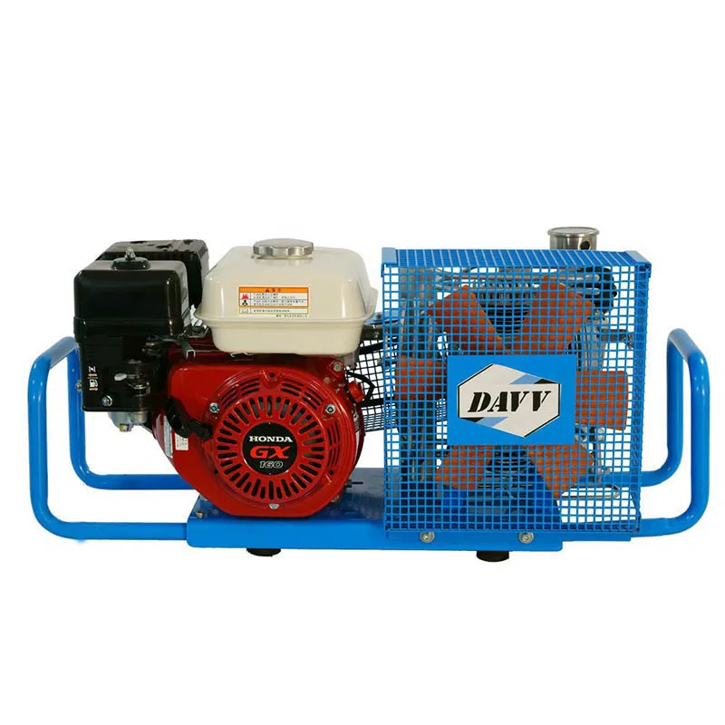 

HPDMC 100L/Min Air Compressor Gas Powered 5.5 HP Engine 4500psi High Pressure Compress for PCP Paintball SCUBA Tanks Air Filling