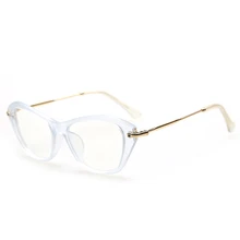 Женские ретро сексуальные очки, оправа, модные кошачий глаз, прозрачные линзы, женские очки LX9E