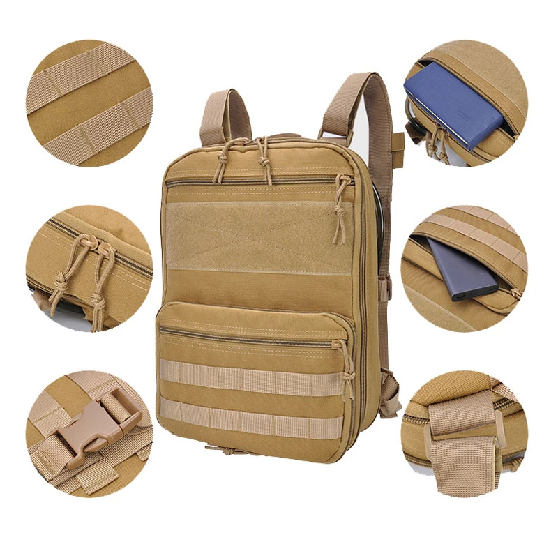 Flatpack D3 Backpack Tactical Molle Airsoft Rucksack Outdoor Hunting Multipurpose Assault Vest Bag Accessories 6
