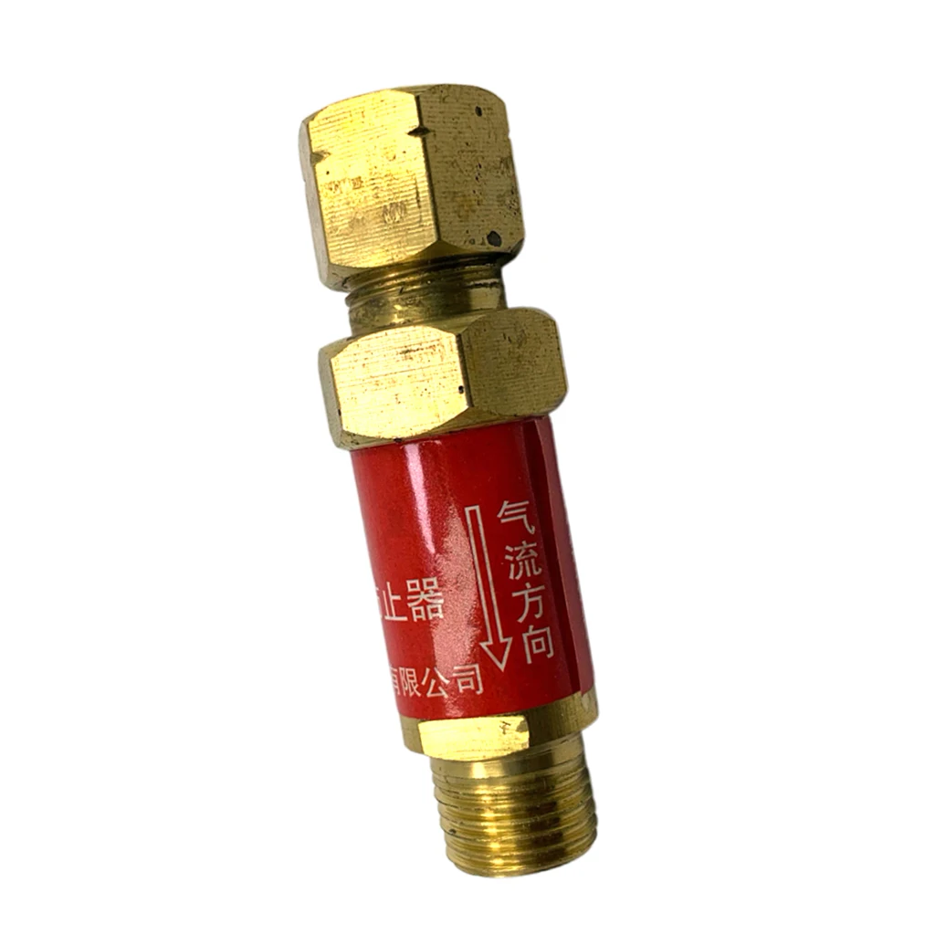 Oxygen Acetylene Flashback Arrestors Set Regulator End 19mm Threads