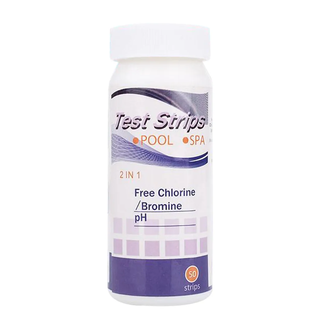 50pcs 2 in 1 Acid Water Hardness SwimmingPool Spa Chlorine Test Strip cloro piscin keto химия для бассейна таблетки для бассейна 50pcs 2 in 1 Acid Water Hardness SwimmingPool Spa Chlorine Test Strip cloro piscin keto химия для бассейна таблетки для бассейна