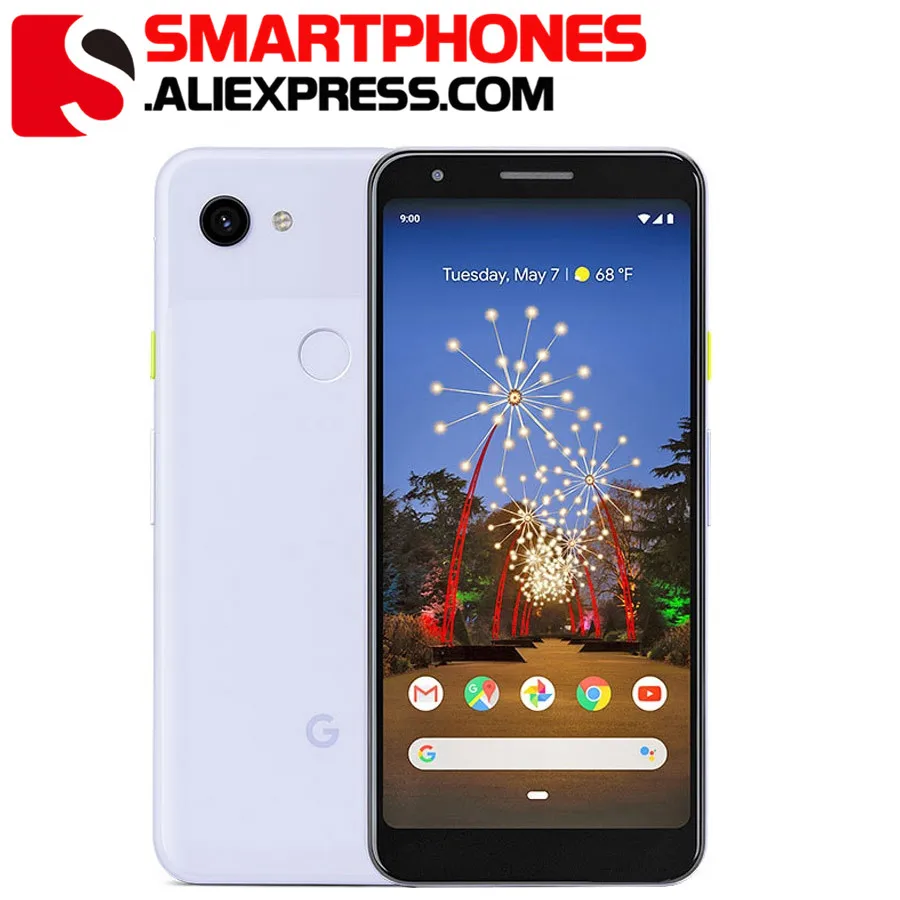 Google pixle 3A мобильный телефон 4G LTE 4 Гб ОЗУ 64 Гб ПЗУ 5,6 дюймов Android 9,0 Snapdragon 670 смартфон