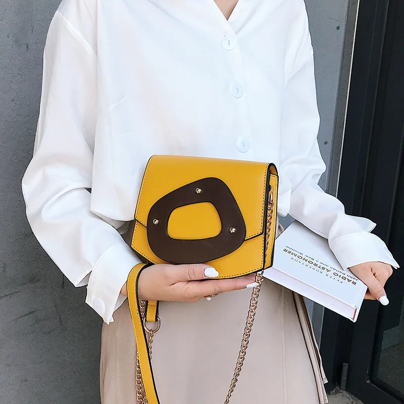 

Funny bag 2019 new summer new cute chain bag funny girl shoulder Messenger bag