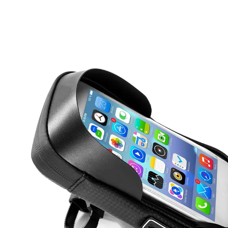 Универсальный мотоциклетный держатель для мобильного телефона с подставкой, водонепроницаемая сумка для iphone X 8, S8, S9, gps, держатель для велосипеда, сумка на руль