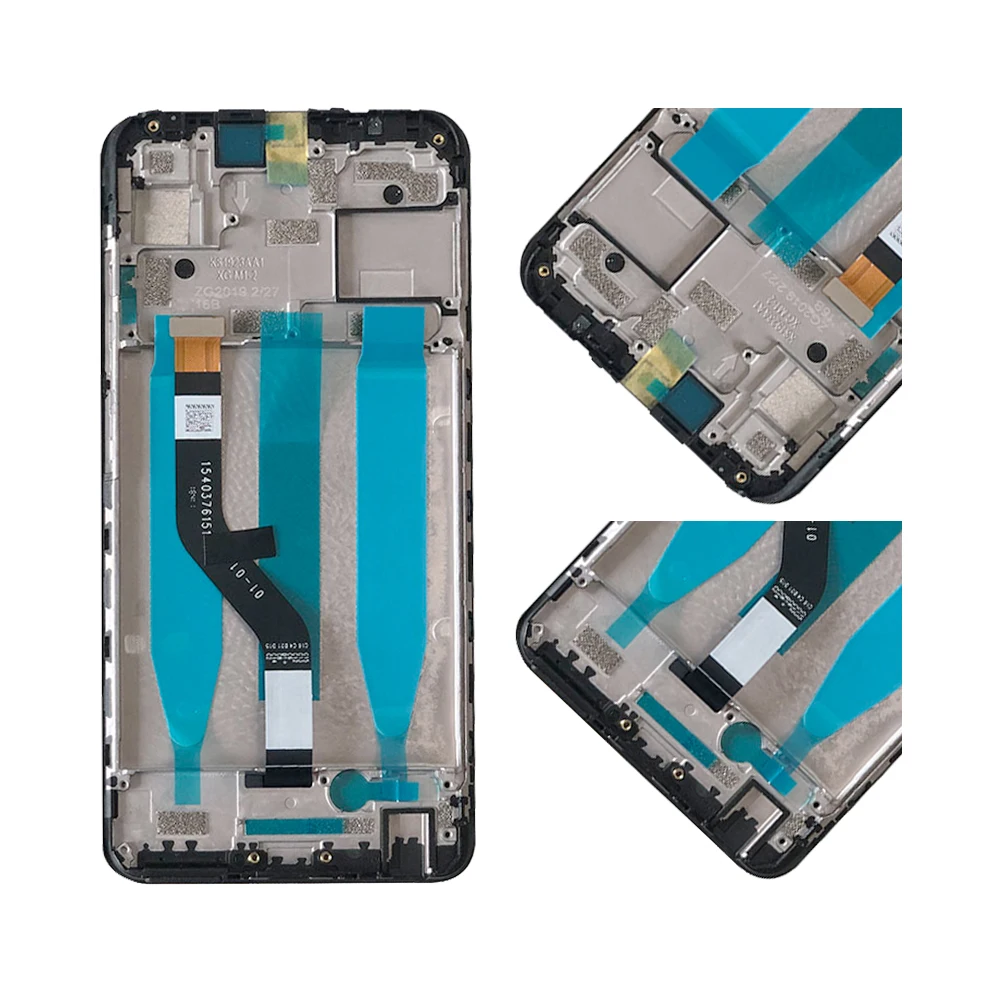 6," для MEIZU Note 9 lcd кодирующий преобразователь сенсорного экрана в сборе для Meizu Note 9 дисплей с заменой рамки Note9 M822Q