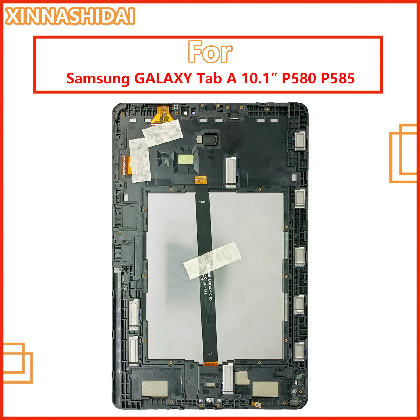 ЖК-дисплей для Samsung Galaxy TAB A 10 1 дюйма 2016 с рамкой | Компьютеры и офис