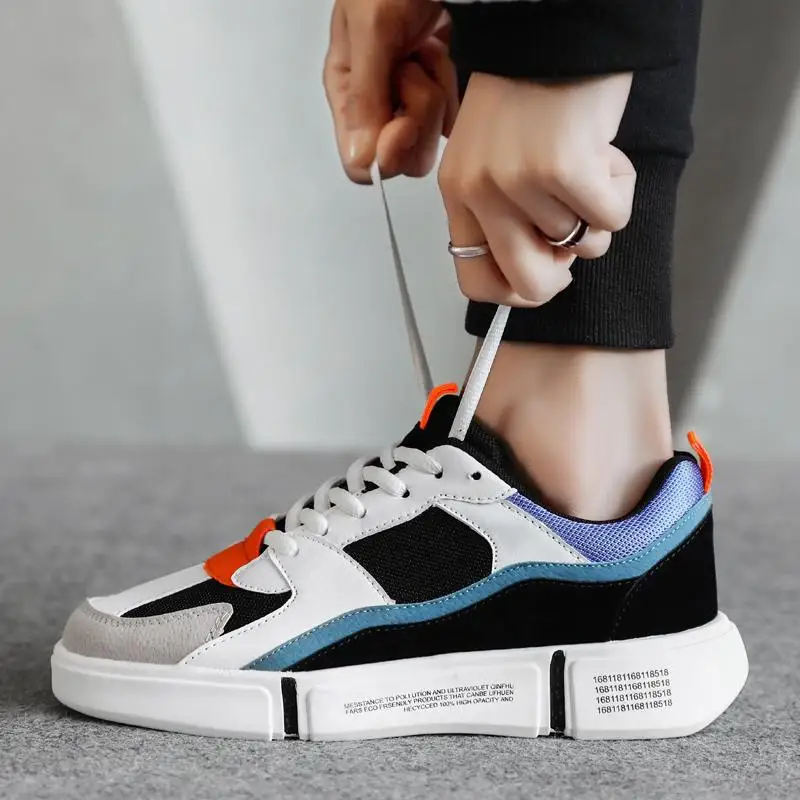 

2019 New Style Spring Men Shoes Extra Large Korean-style Trend Sports Casual Trendy Shoes Versitile Fashion Sneakers
