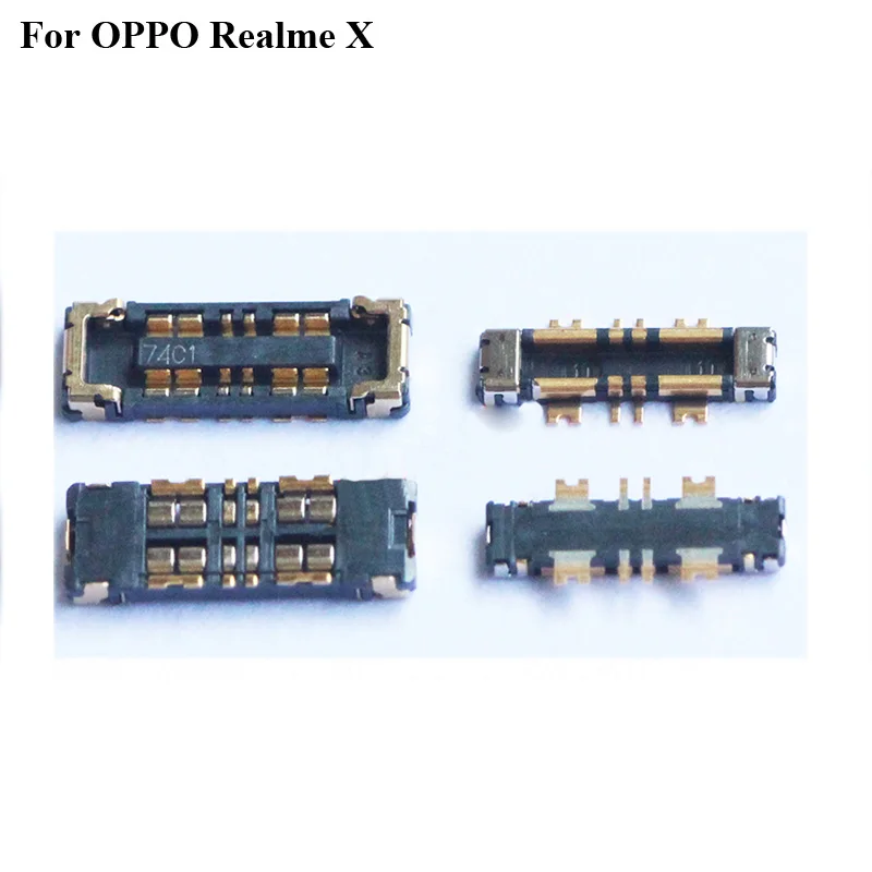 5 шт. внутренний FPC Разъем Держатель аккумулятора клипса контакт для Oppo Realme X logic на