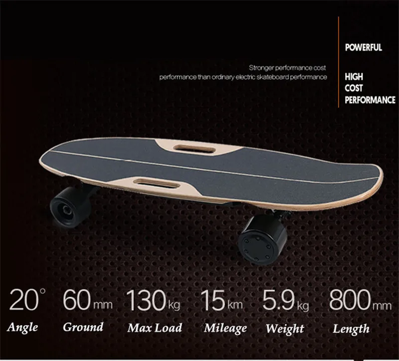 Daibot Portable Electric Scooter 4 Wheel Electric Scooters Removable Battery Dual  Hub Motor Wheel Longboard Electric Skateboard (14)