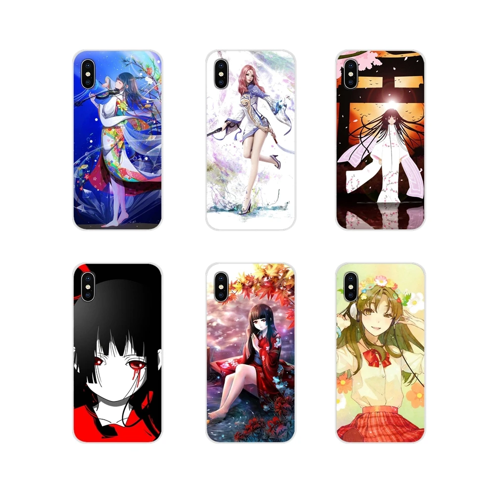 Ai Enma Jigoku Shojo девушка из ада чехол для телефона LG G3 G4 мини G5 G6 G7 Q6 Q7 Q8 Q9 V10 V20 V30 X