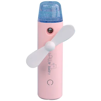 

Portable Water Spray Mist Fan Electric USB Handheld Mini Fan Cooling Air Conditioner Humidifier for Outdoor