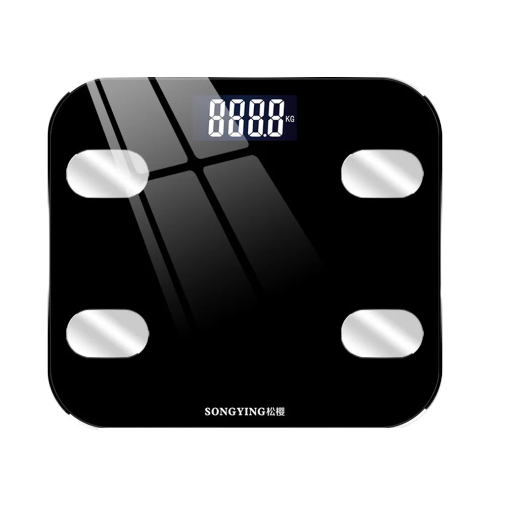 Домашние и живые Bluetooth электронные весы для тела Fat BMI монитор цифровые весы с анализатором приложений