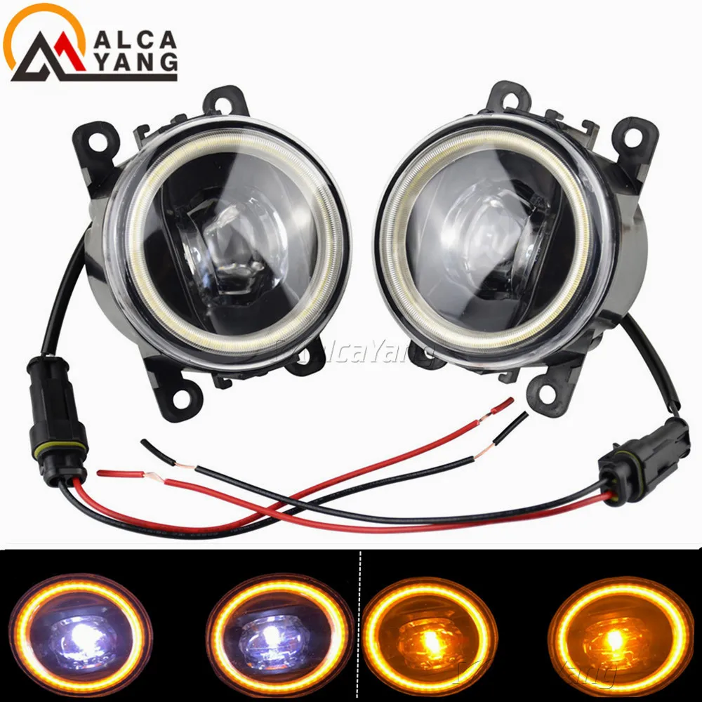Angel Eyes Fog Lamp Assembly Super Bright Light For Nissan Navara Armada Pathfinder Interstar Pixo 2002-2012 | Автомобили и