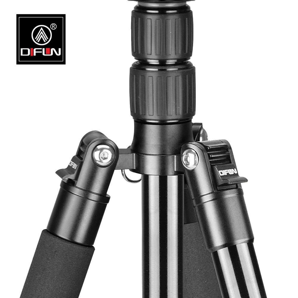 DIFUN GT-525A Tripode para Camara de Video Профессиональный стабильные зеркалки треугольная подставка с F-32A панорамной шаровой головкой