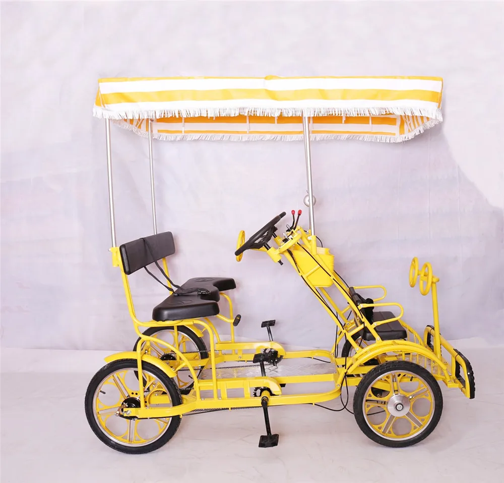 2 Rows 4 Seats Pedal Bike Cheap Bicycle 