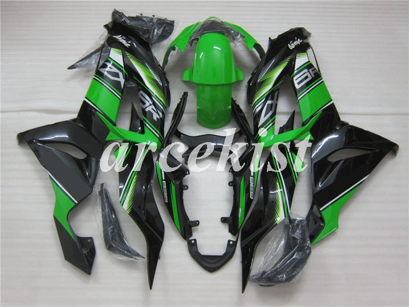 Новый комплект обтекателей из АБС пластика подходит для Kawasaki ZX6R 2013 2014 2015 2016
