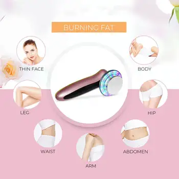 

6 in 1 Ultrasound Fat Cavitation Ems Infrared Body Slimming Massager Shaping Instrument Galvanic Infrared Burner Face Lifting