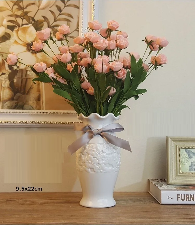 Вазон на Kwiaty Decorativos Para Casa для Cam Vazo Jarron ВАСО De Flor аксессуары современные украшения дома Teraryum ваза для цветов