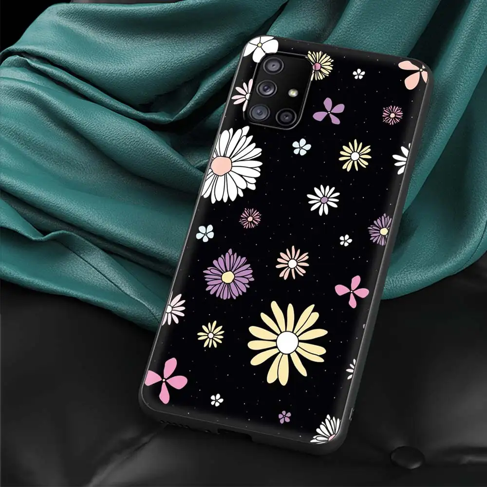 Elegant Dandelion Ink Art Phone Case - Sleek Black Design