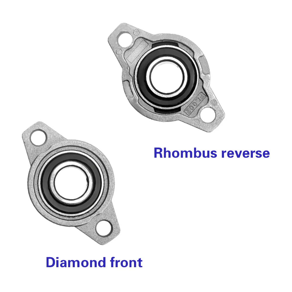 Miniature Belt Bearing Zinc Alloy Mounted T8 Screw Bearing Support Seat 3D Printer Accessories