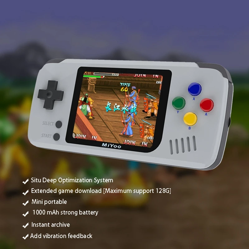 

Portable Video Game Console 2.4 Inch Progress Save MicroSD Card Emulation Handheld Game Player Built in 1000 Games