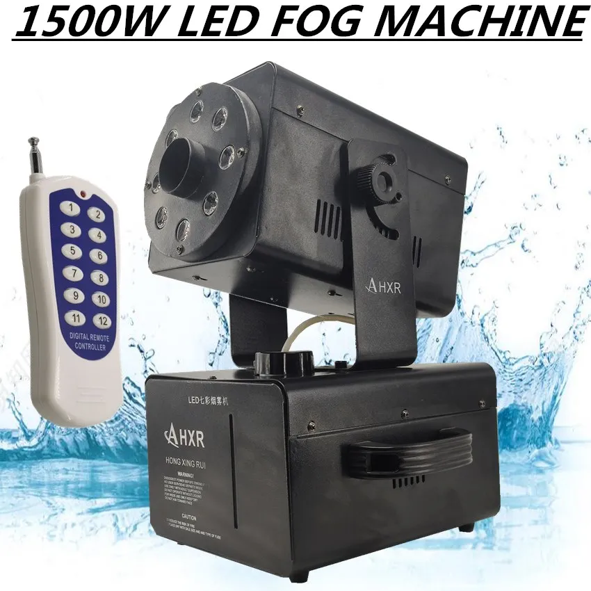 

1500W LED smoke machine Multi-angle fog machine Professional stage dj equipment