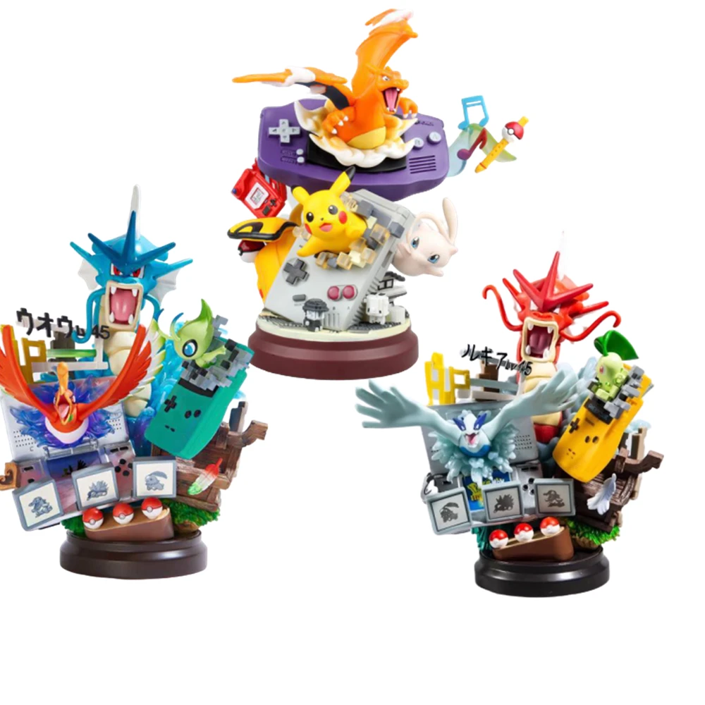 タカラトミー ポケモンフィギュア ポケモンピカチュウ リザードン ギャラドス クリスマスプレゼントの装飾 Action Figures Aliexpress