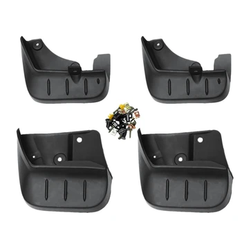 

4Pcs Car Front Rear Wheel Fenders Splash Guards Mud Flaps Mudguards for Subaru Forester Sh 08-12