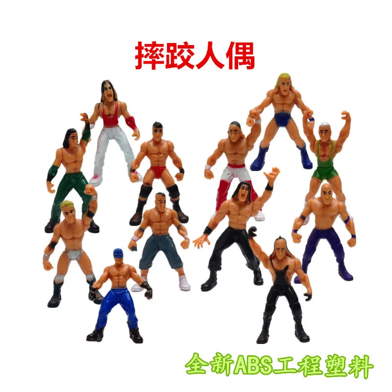 Трансграничной WWE 12-человека модель комплект детский игровой домик игрушки украшения с фабрики
