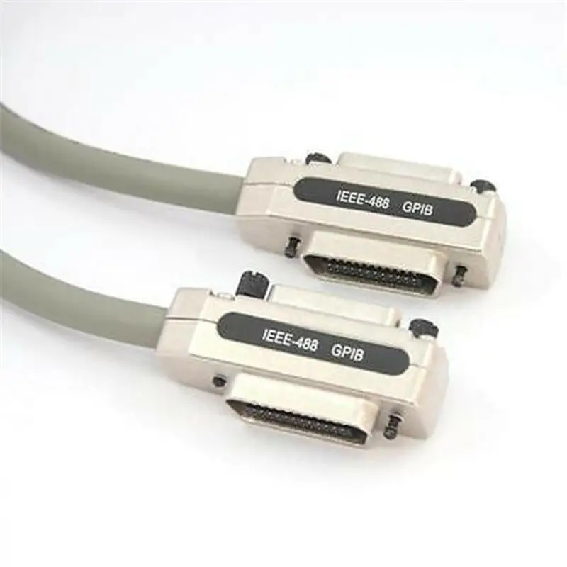 IEEE-488 кабель GPIB линия передачи данных Шнур разъем адаптера Plug And Play W/металлическая бленда