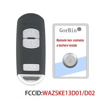 

GORBIN SUV Car Remote Key for Mazda CX-5 CX-3 Speed 3 Smart Car Key 315mhz 3 Buttons for Mazda Keys WAZSKE13D01/WAZSKE13D02